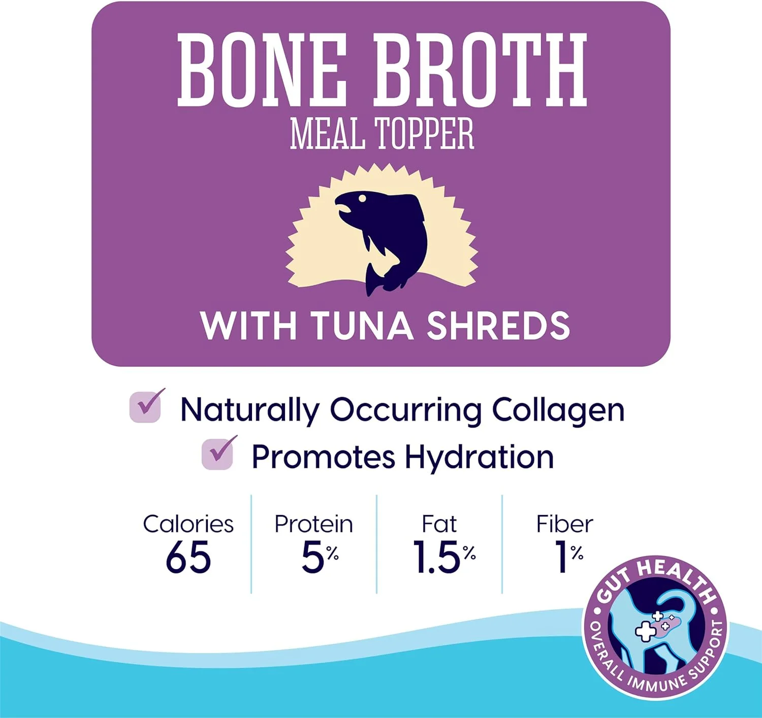 Bone Broth Tuna Meal Topper for Cats - Image 3