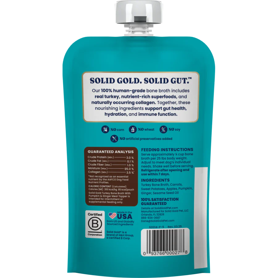 Bone Broth Turkey Topper for Dogs - Image 8