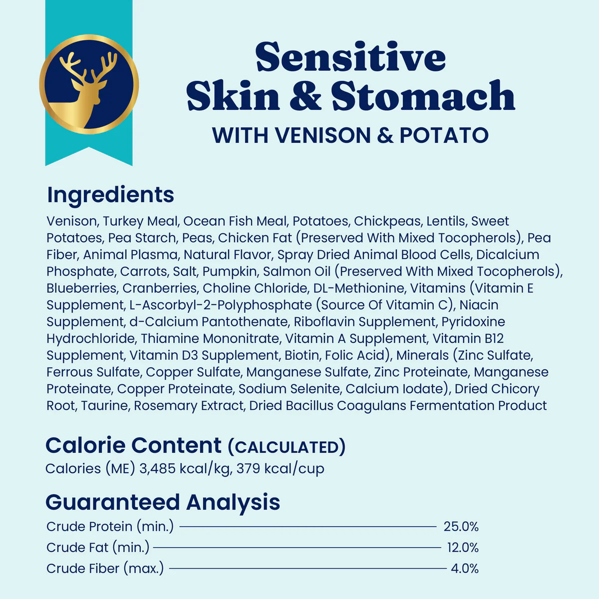 Nutrientboost™ Buck Wild™ Sensitive Stomach Dry Food for Adult Dogs - Image 5