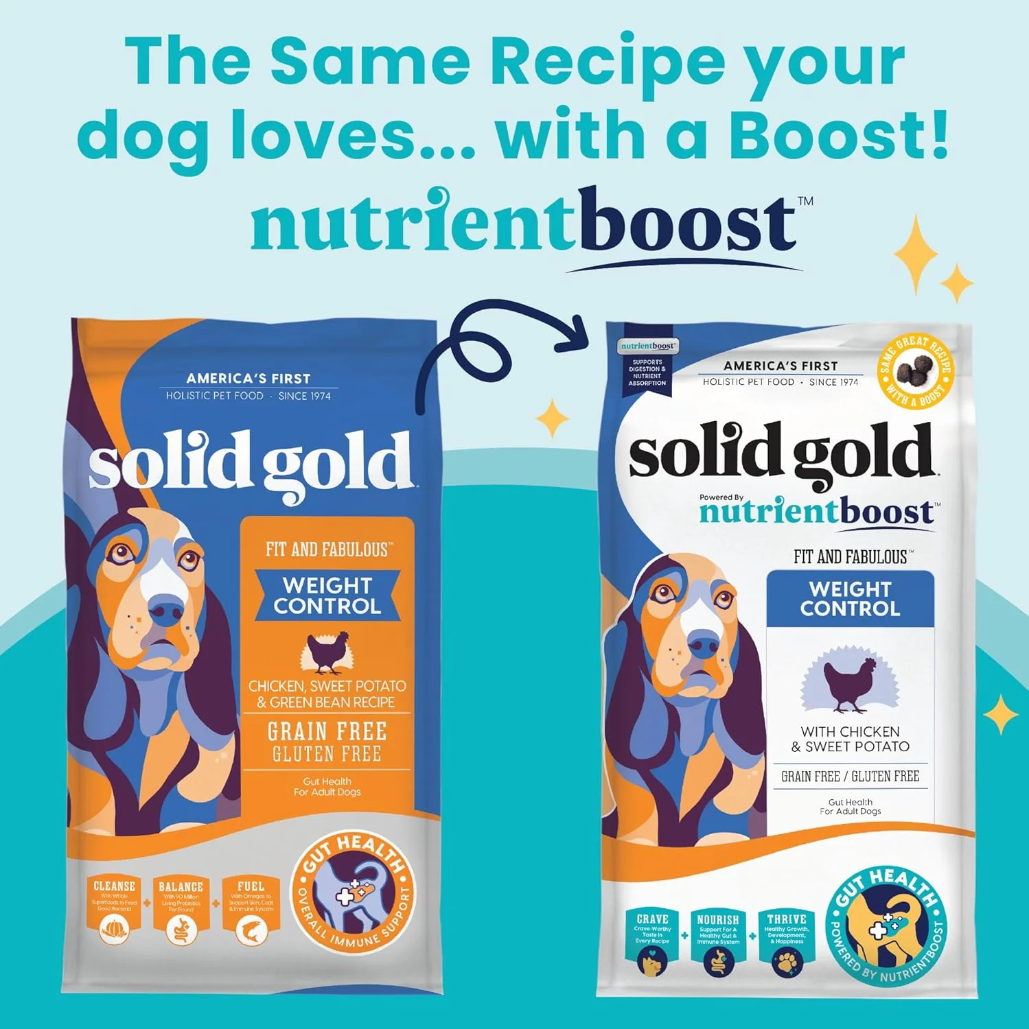 Nutrientboost™ Fit and Fabulous™ Chicken Dry Food for Adult Dogs - Image 8