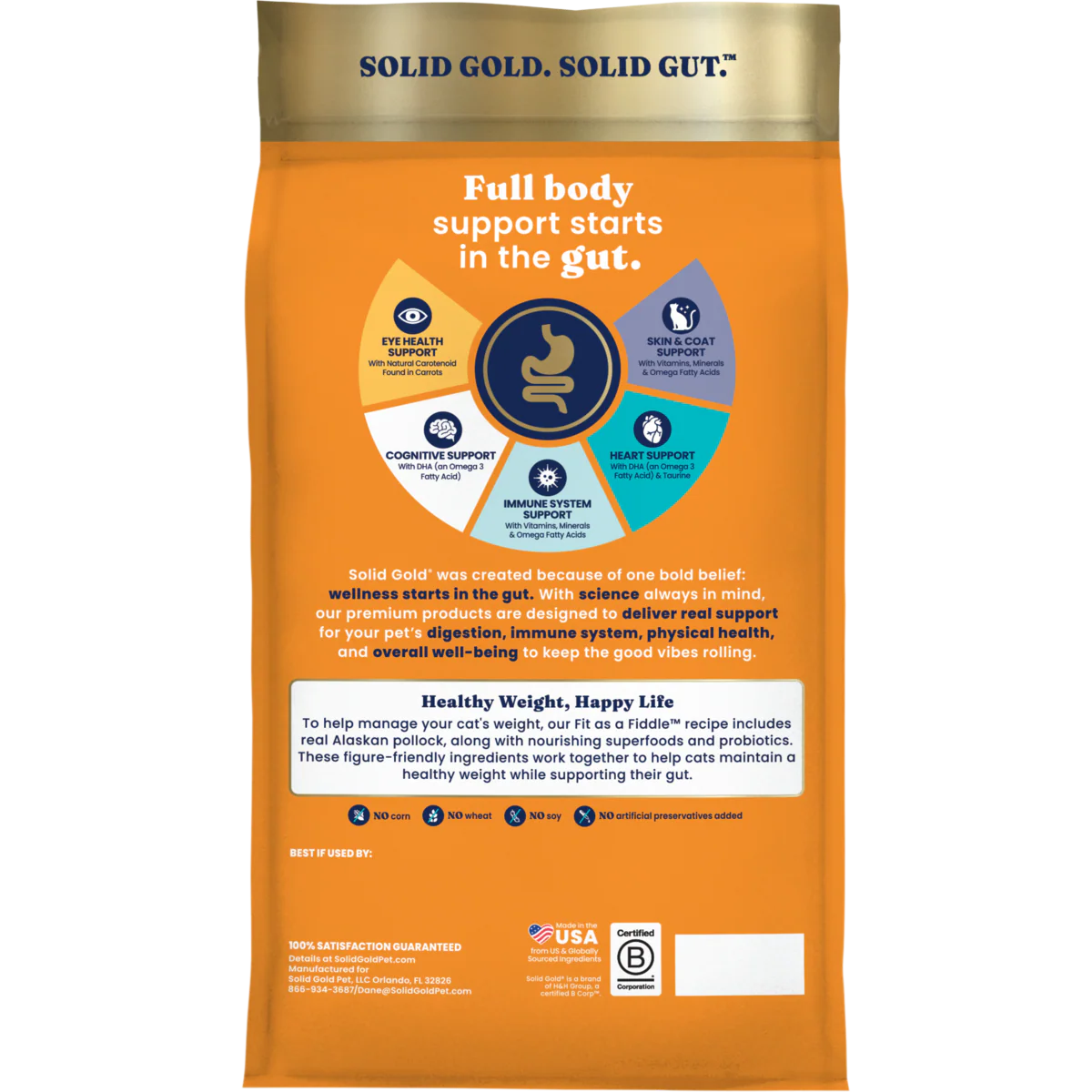 Fit as a Fiddle™ Alaskan Pollock Dry Food for Adult Cats - Image 4