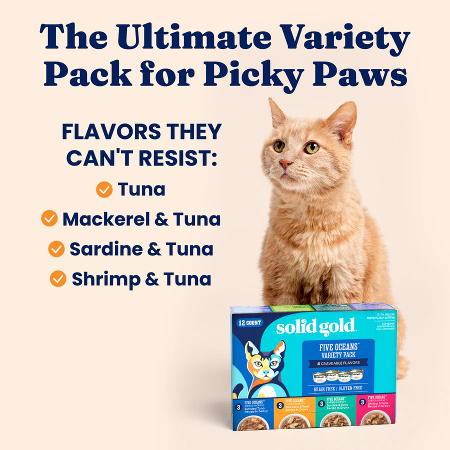 Five Oceans™ Wet Food Variety Pack for Cats - Image 5