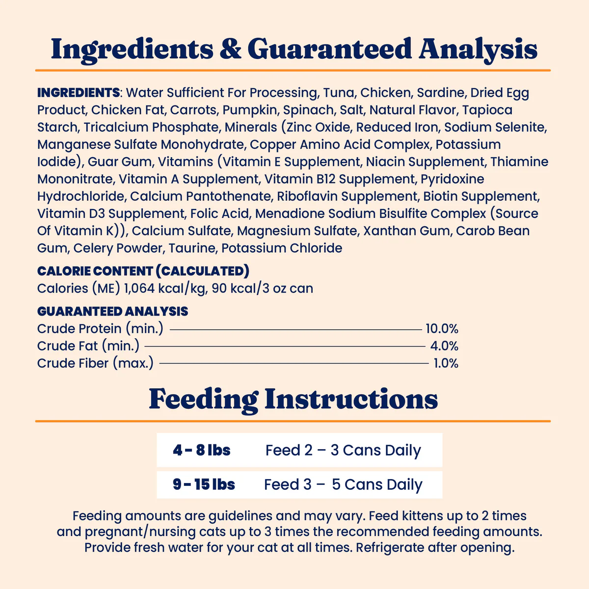 Paté with Tuna & Sardine Wet Food for Cats - Image 4