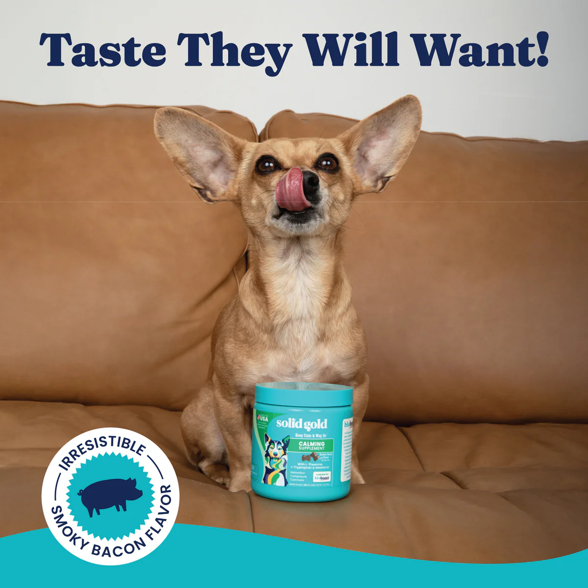 Calming Bacon Chews for Dogs - Image 5