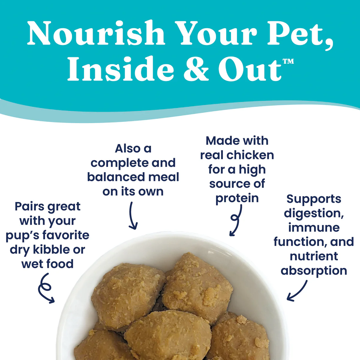 Nutrientboost™ Chicken Meatball Topper for Dogs - Image 4