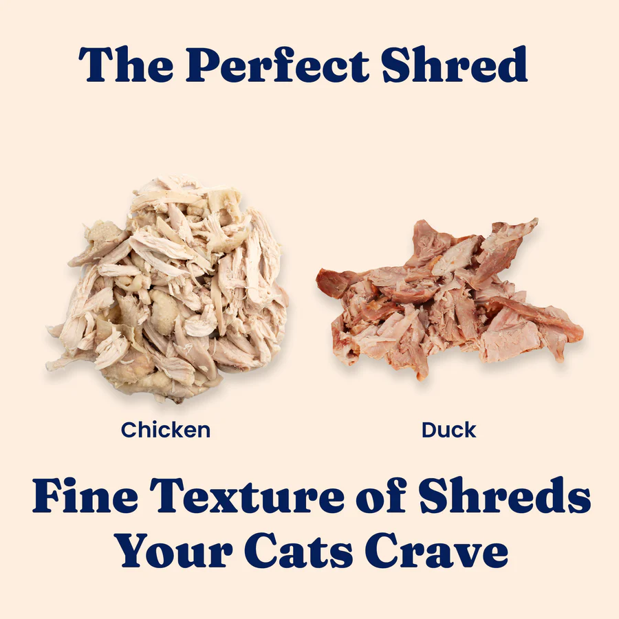 Chicken & Duck Shreds Wet Food for Cats - Image 3