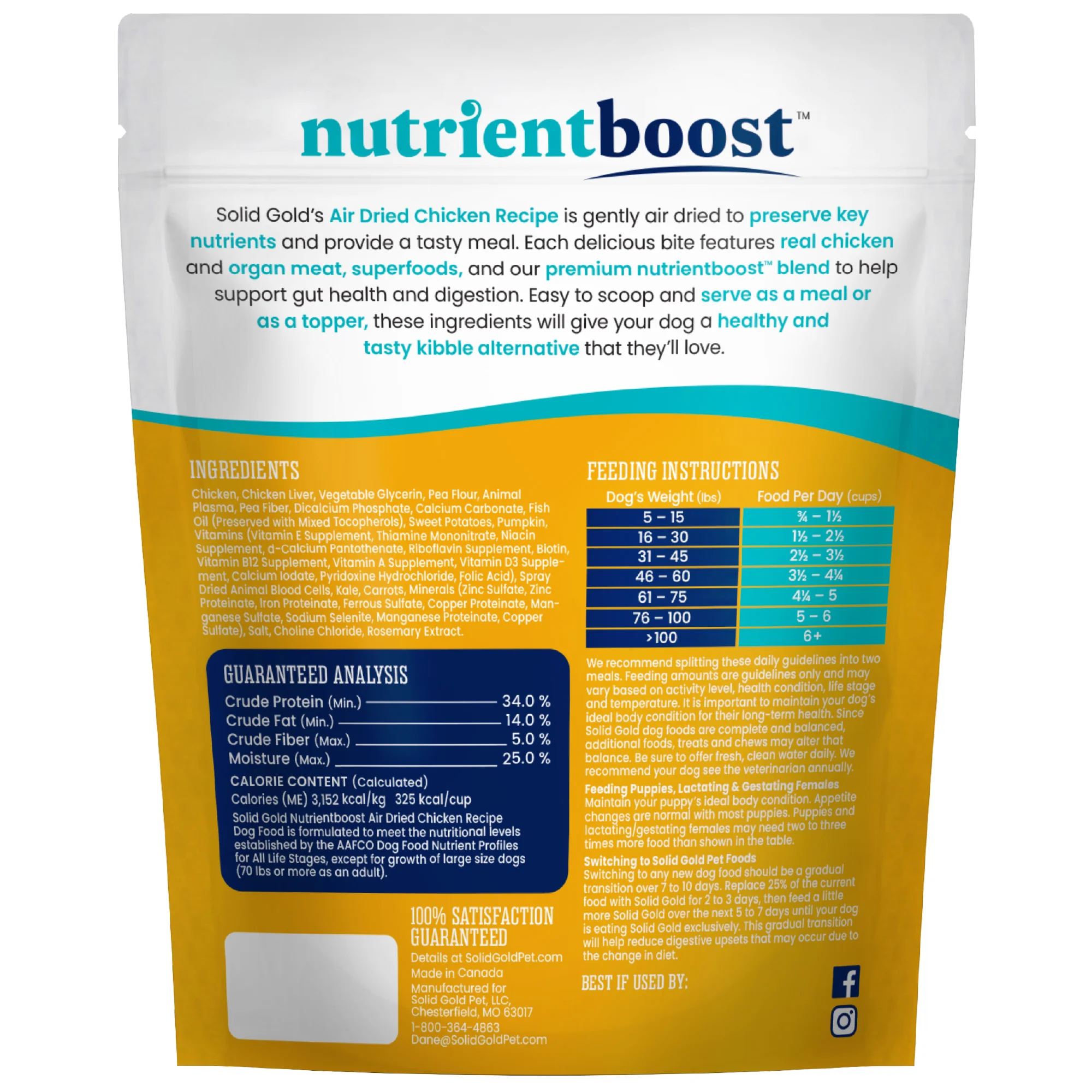 Nutrientboost™ Chicken Air Dried Topper or Meal for Dogs - Image 10