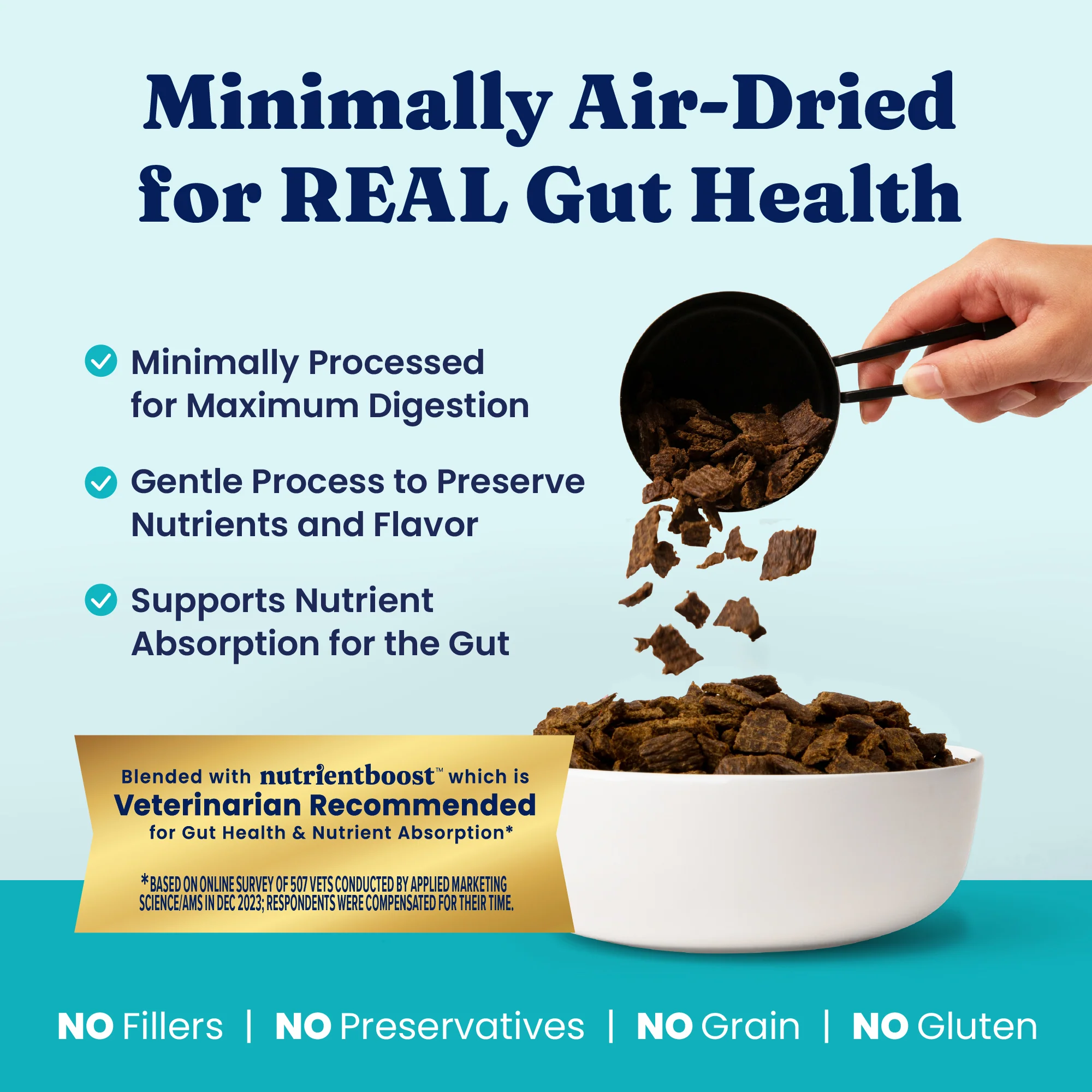 Nutrientboost™ Chicken Air Dried Topper or Meal for Dogs - Image 3