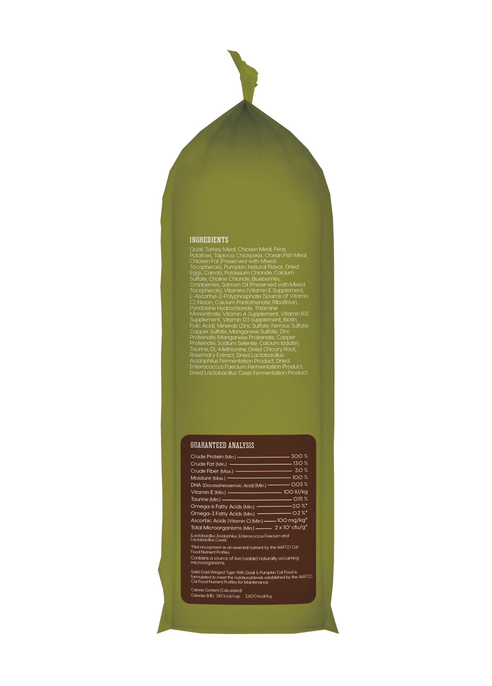 Winged Tiger™ Sensitive Stomach Dry Food for Adult Cats - Image 4